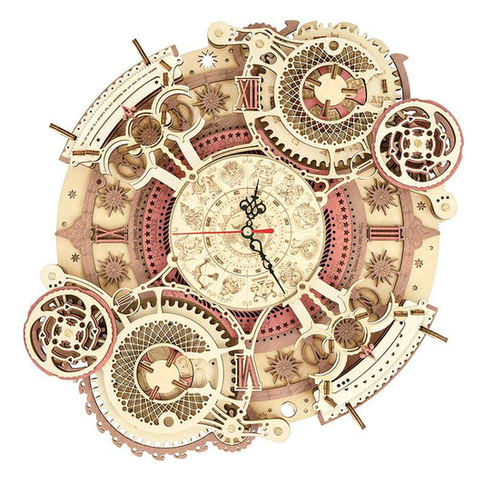 Puzzle 3D Reloj Zodiaca como decoración mural astral funcional