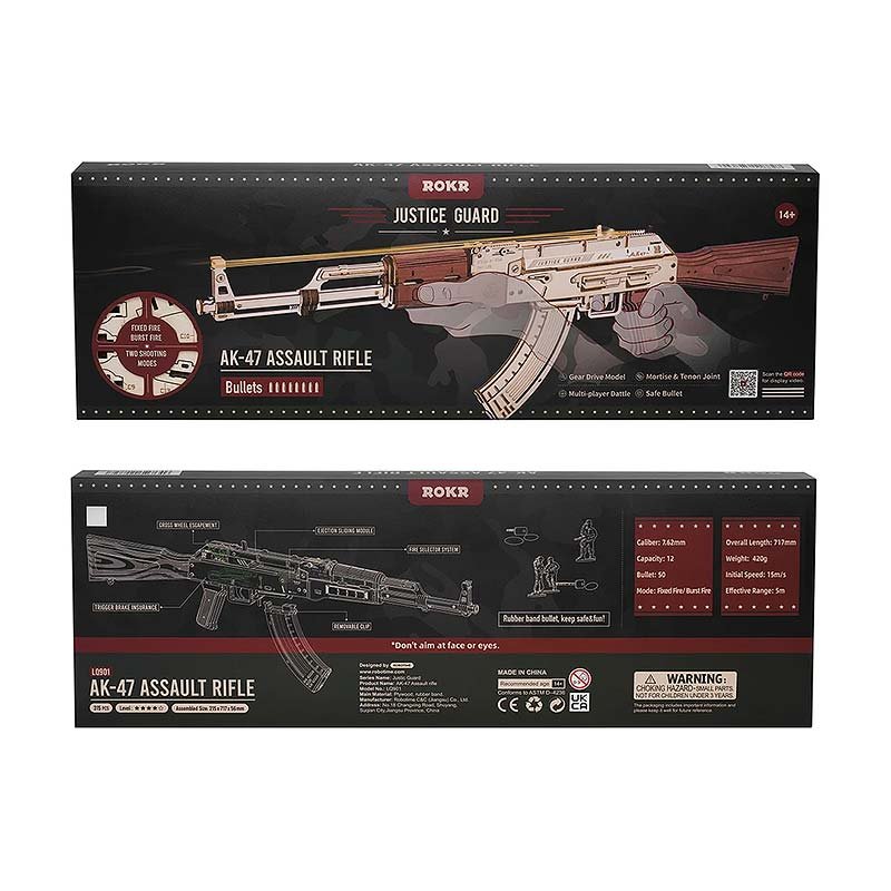 Pack-Ak47-Escopeta-Robotime.Armable-gbpcolecciones-Rifle-2-pack