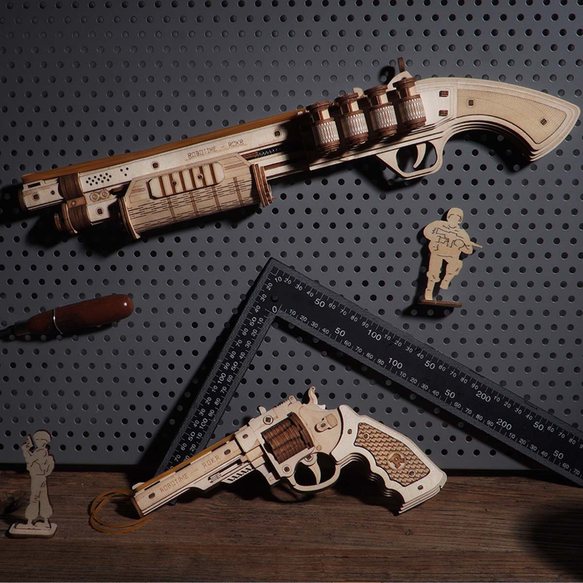 Pack-Ak47-Escopeta-Robotime.Armable-gbpcolecciones-Escopeta-2-pack