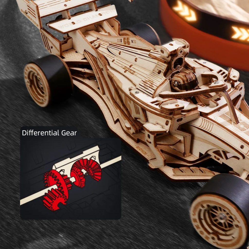 Gbpcolecciones-Robotime-LK505-Racing-Car-4
