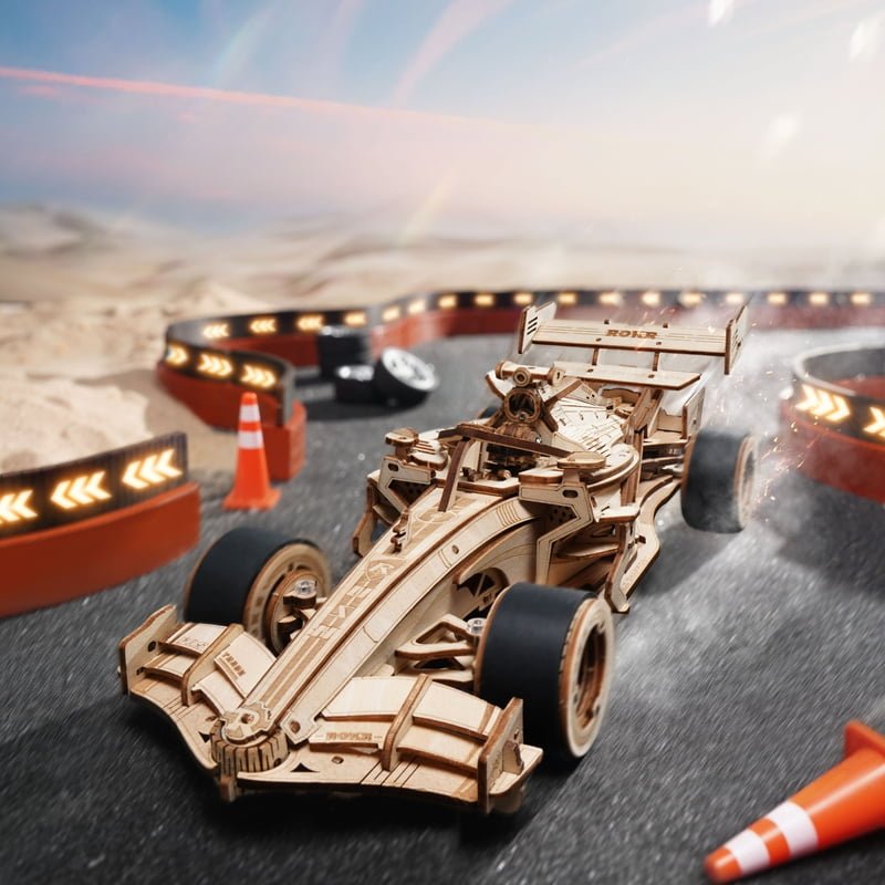 Gbpcolecciones-Robotime-LK505-Racing-Car-6