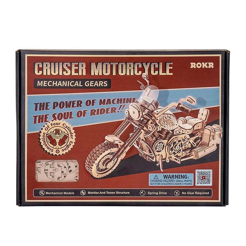 Moto-Cruiser-LK504-Robotime-Puzzles-3D-GBPColecciones-2