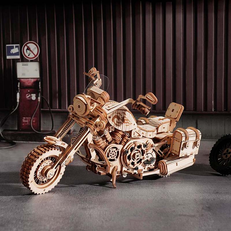 Moto-Cruiser-LK504-Robotime-Puzzles-3D-GBPColecciones-3
