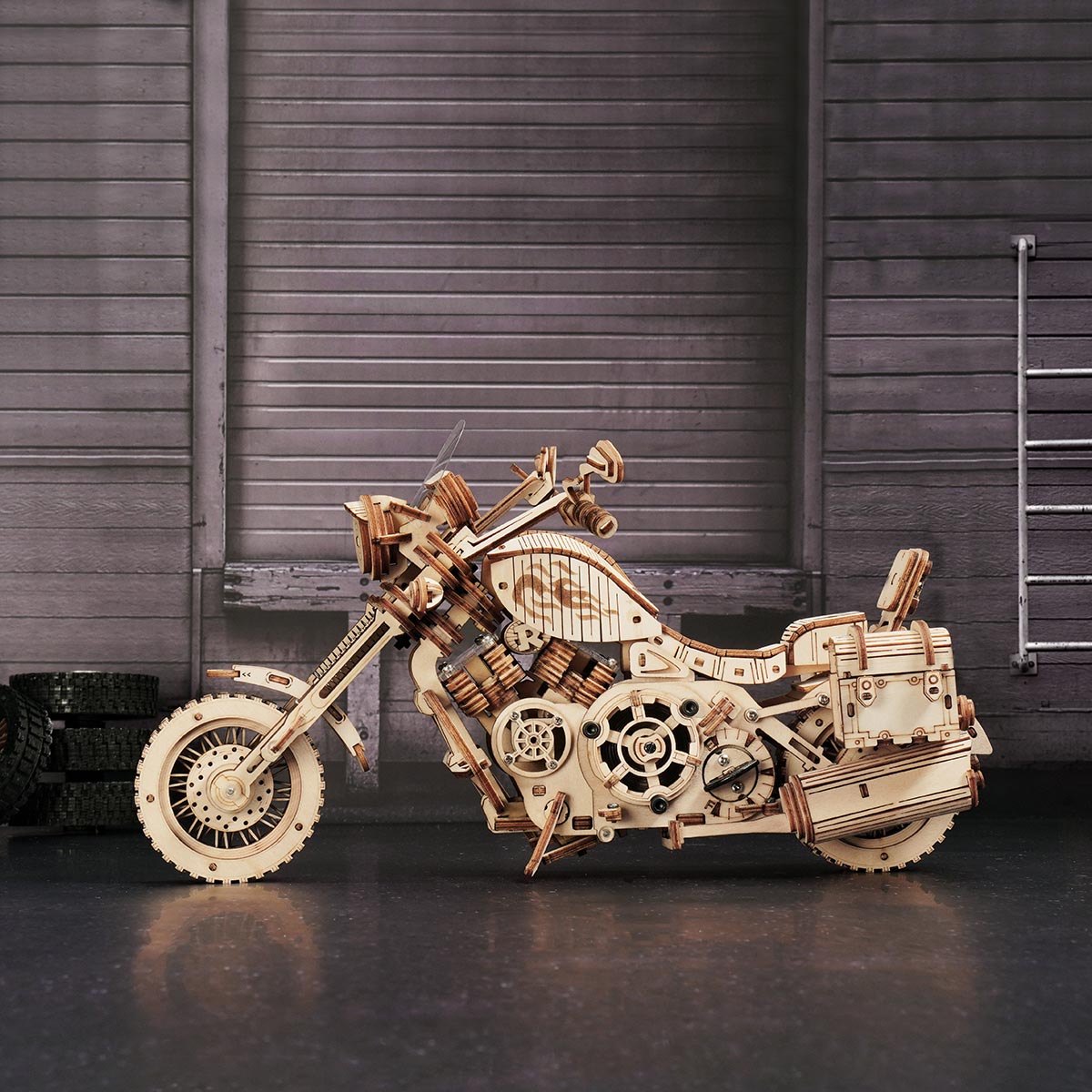 Moto-Cruiser-LK504-Robotime-Puzzles-3D-GBPColecciones-5