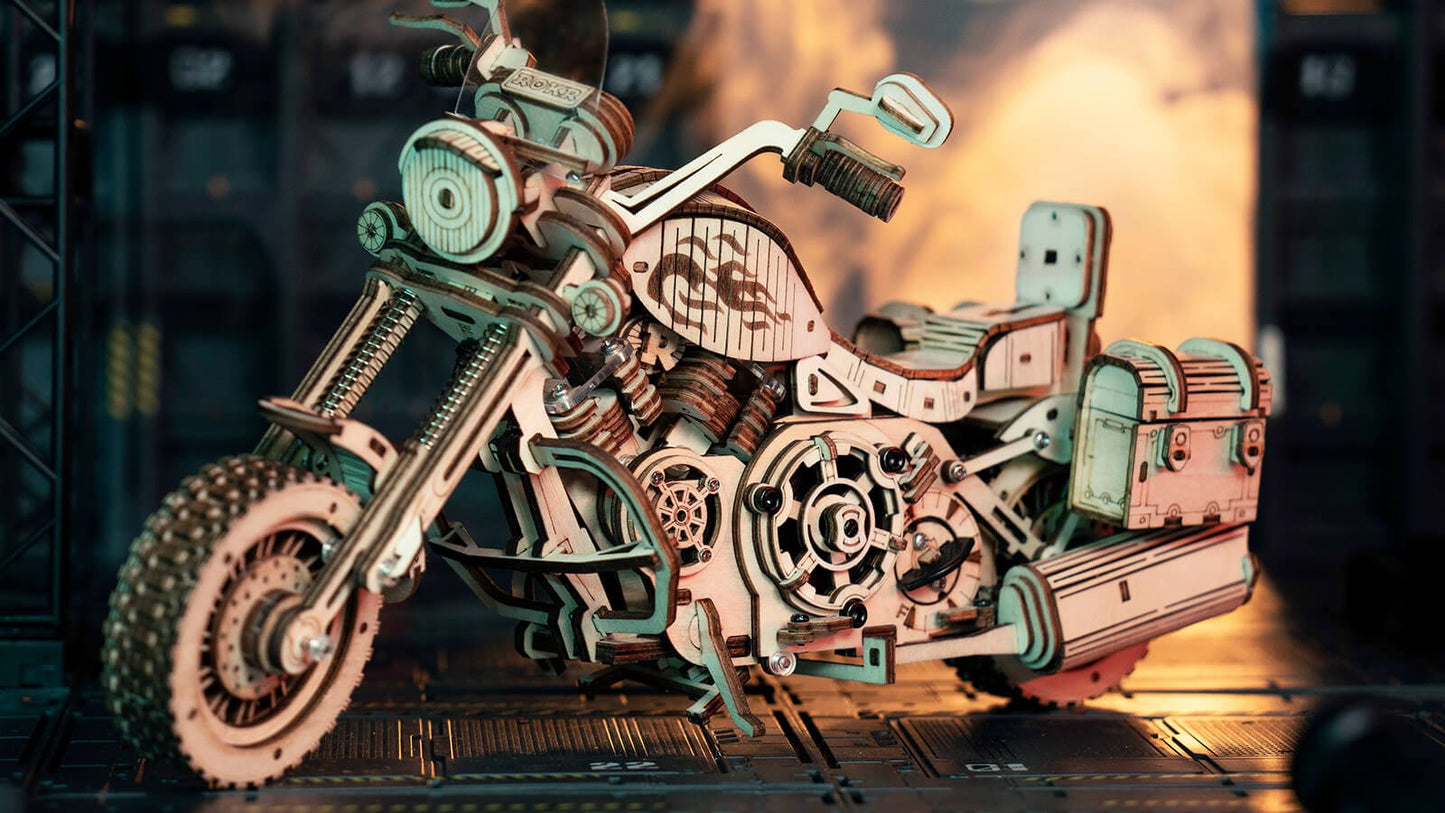 Moto-Cruiser-LK504-Robotime-Puzzles-3D-GBPColecciones-9