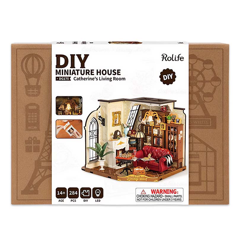 Robotime-DG175-Catherine_s-Living-Room-GBP-Colecciones Caja