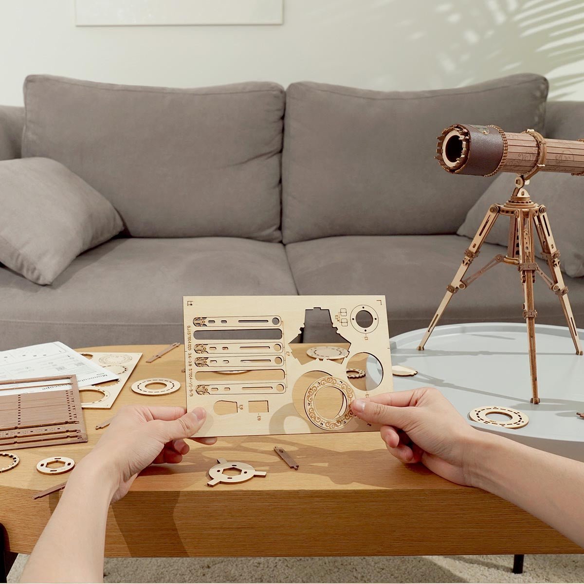 Telescopio-ST004-Robotime--Armable-Puzzles-3D-GBPColecciones-8