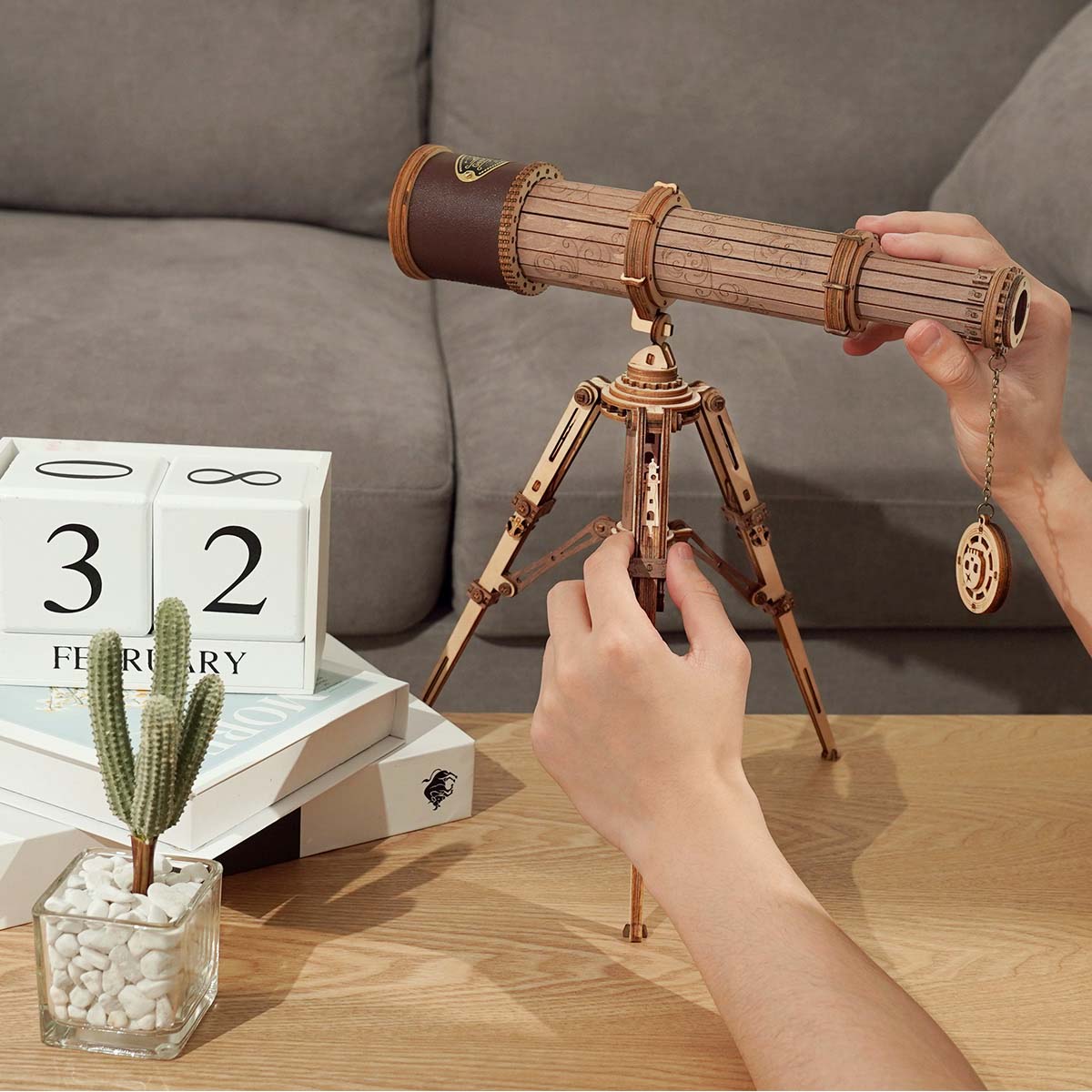 Telescopio-ST004-Robotime--Armable-Puzzles-3D-GBPColecciones-9