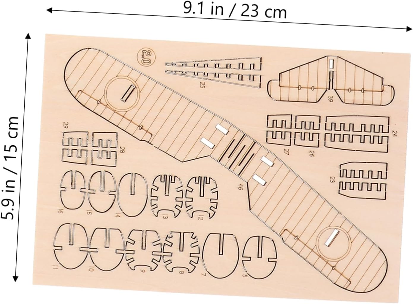 Avion-Biplano-Puzzle-3D-GBP-Colecciones-3