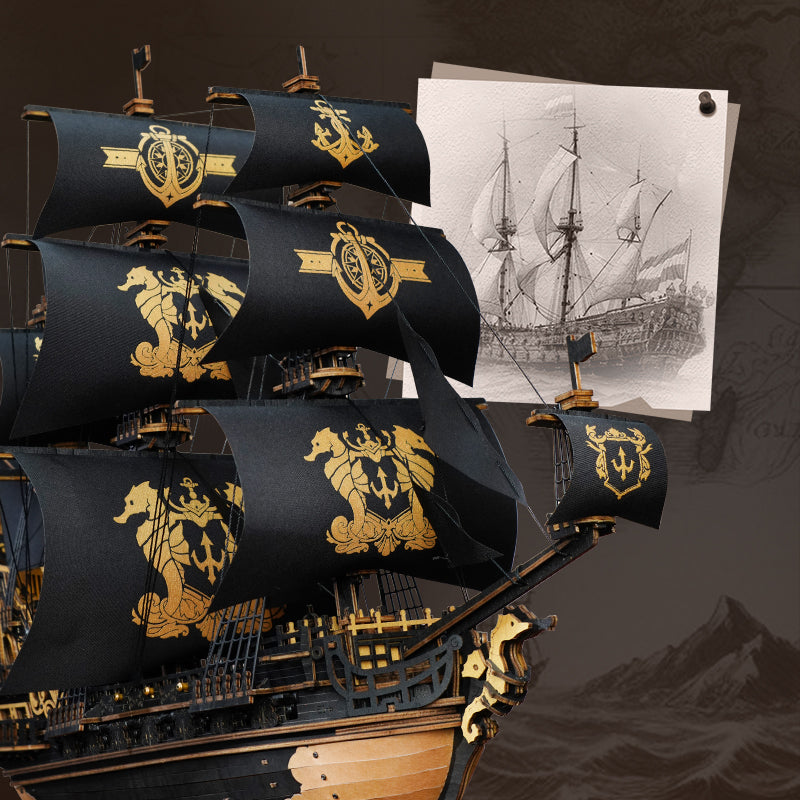 Barco-Pirata-ROKR-MCB02-Robotime-Armables-GBP-Colecciones-Armado