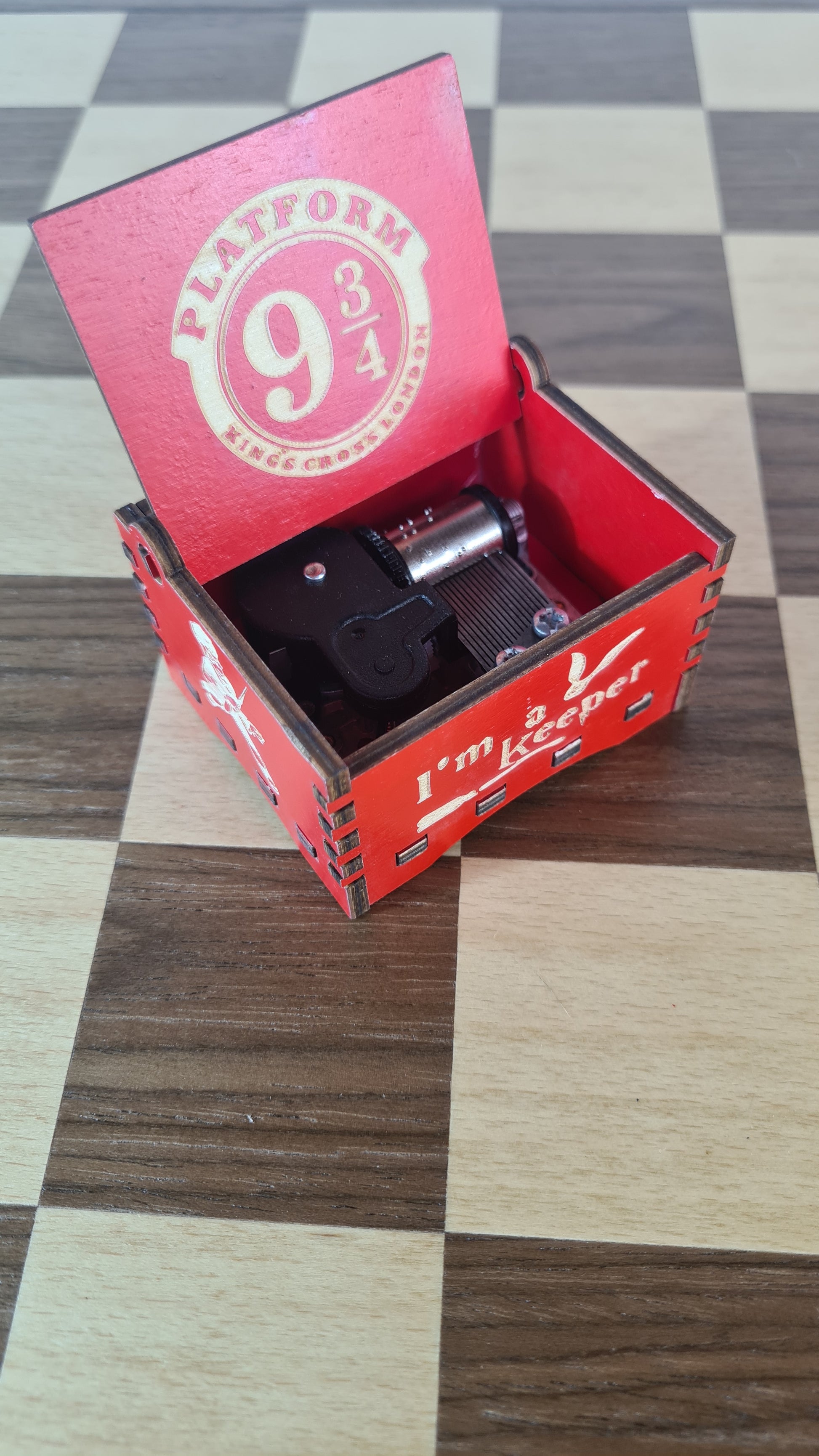 Caja-Musical-Anden-Red-Harry-Potter-GBP-Colecciones-Imagen Frontal