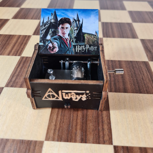 Caja-Musical-Harry-Frente-al-Castillo-Portada