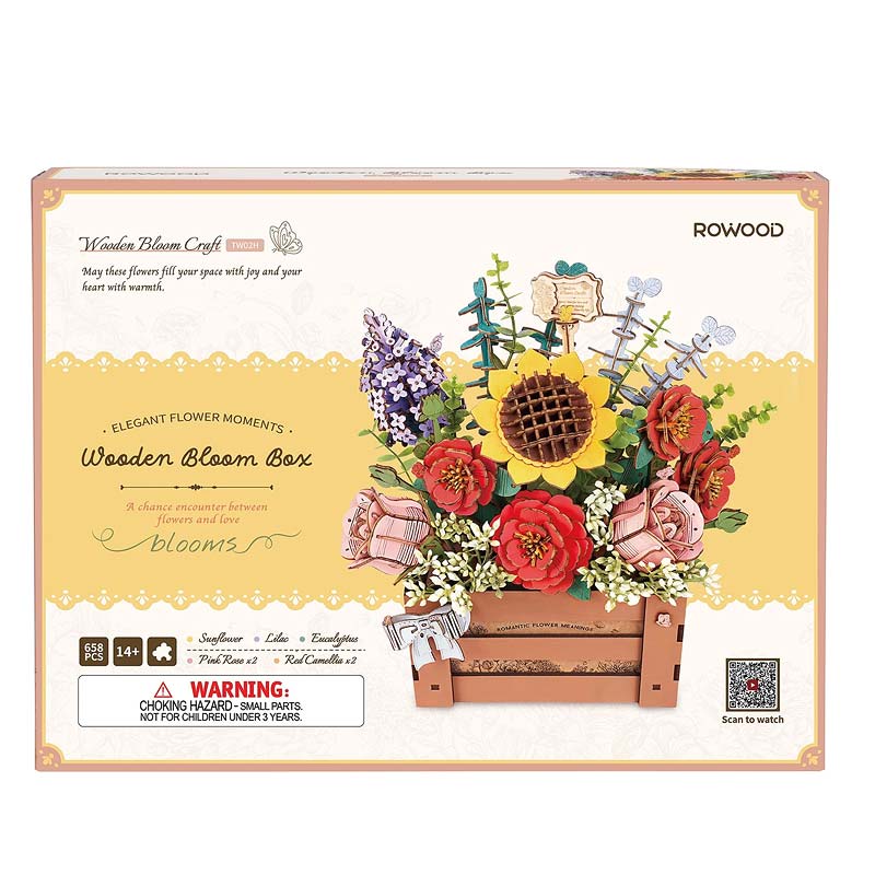 Caja-de-Flores-y-Carretilla-Robotime-GBP-Colecciones-Flores-Caja