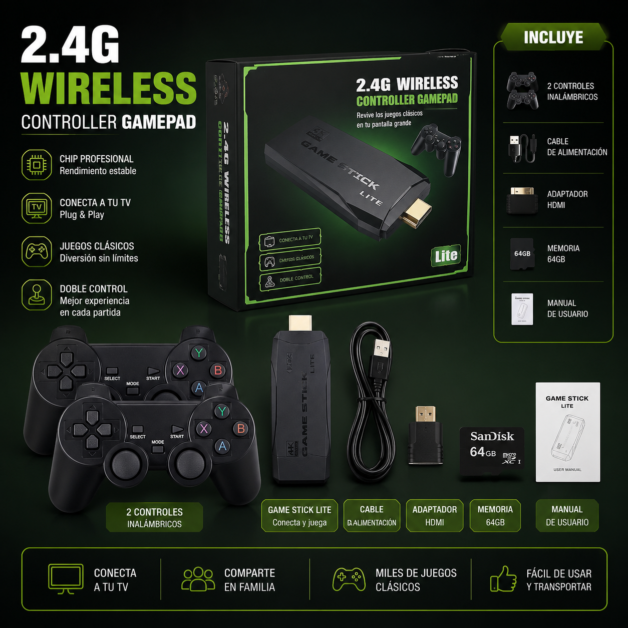 Gamepad-GBP-Colecciones Contenido