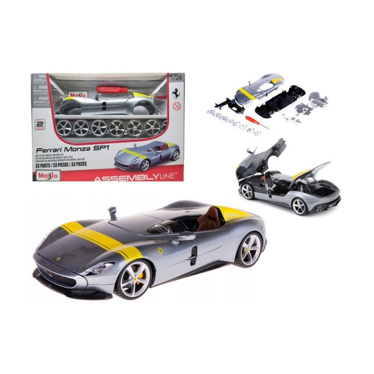 MAISTO-39140-AL-FERRARI-MONZA-SP1-ARMABLE-GBP-COLECCIONES Contenido