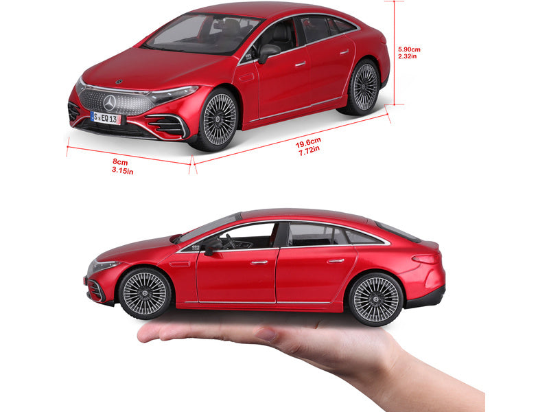 MAISTO-39261-AL-2022-MERCEDES-EQ-EQS-ARMABLE-GBP-COLECCIONES Dimensiones