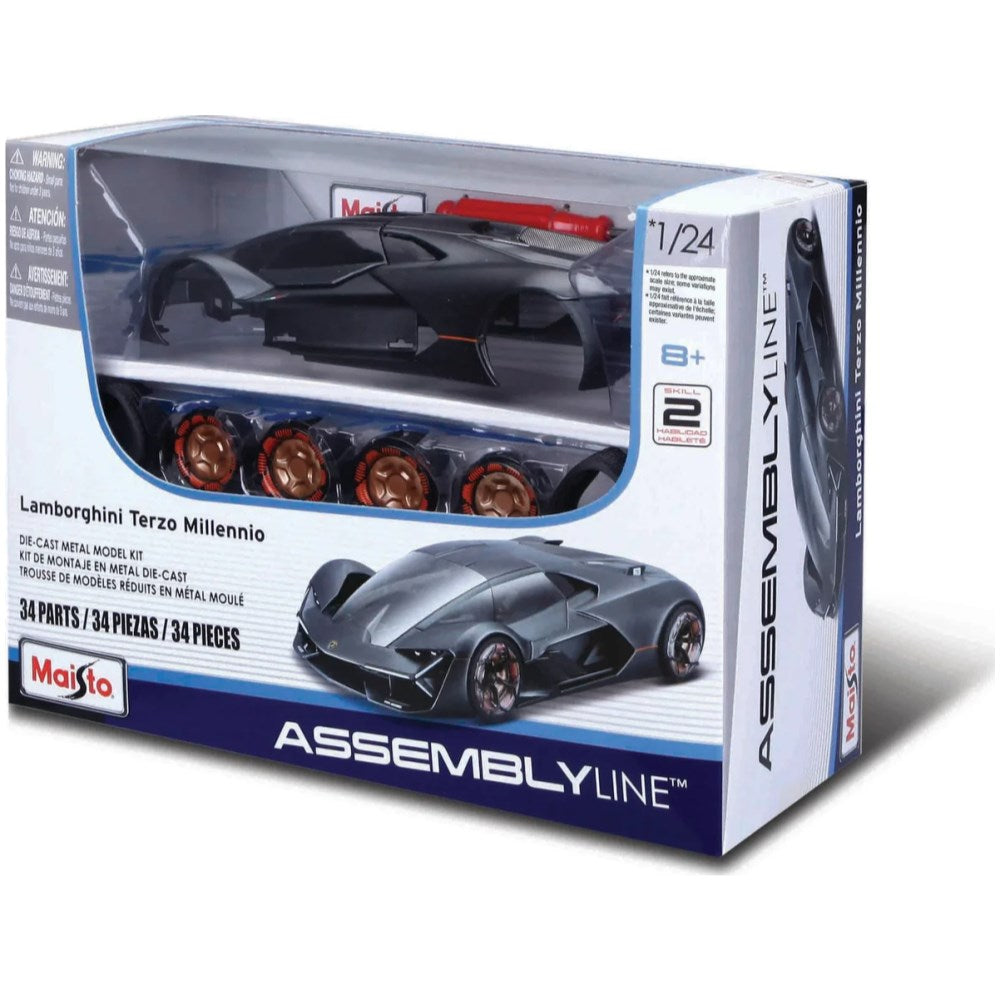 MAISTO-39287-AL-LAMBORGHINI-TERZO-MILLENIO-ARMABLE-GBP-COLECCIONES Box