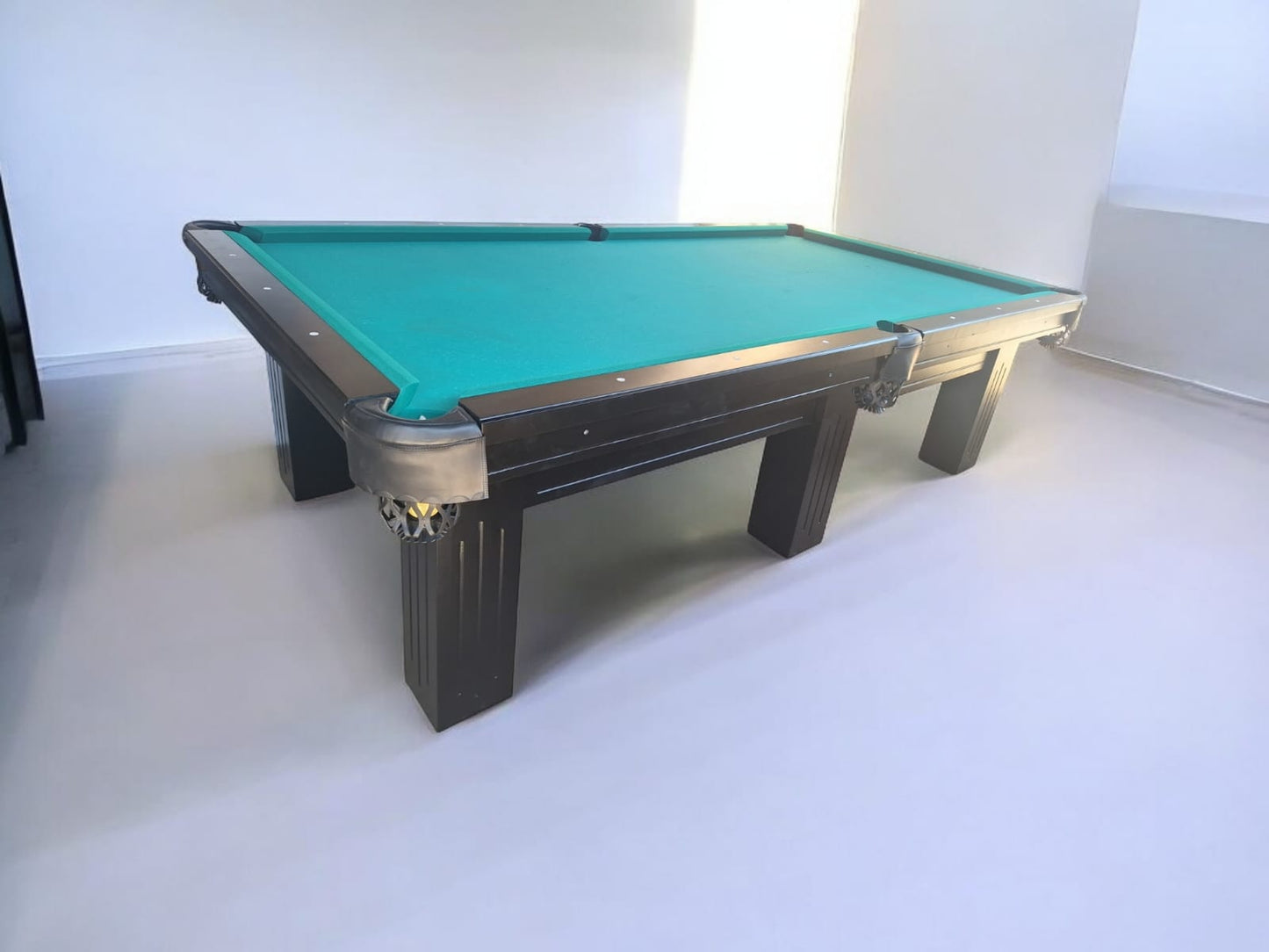 Mesa de Pool Profesional 9 Pies con Accesorios y Placas de Piedra Pizarra