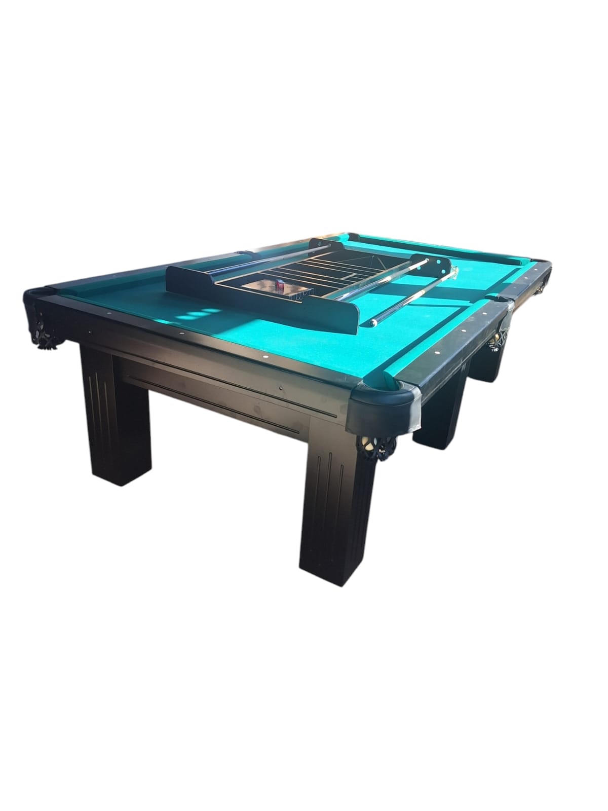 Mesa de Pool Profesional 9 Pies con Accesorios y Placas de Piedra Pizarra