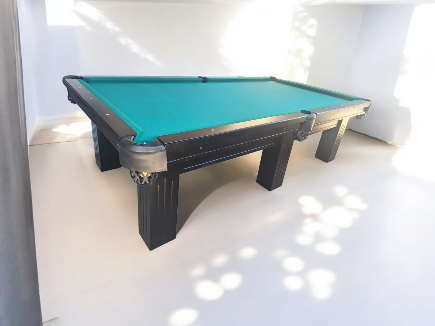 Mesa de Pool Profesional 9 Pies con Accesorios y Placas de Piedra Pizarra