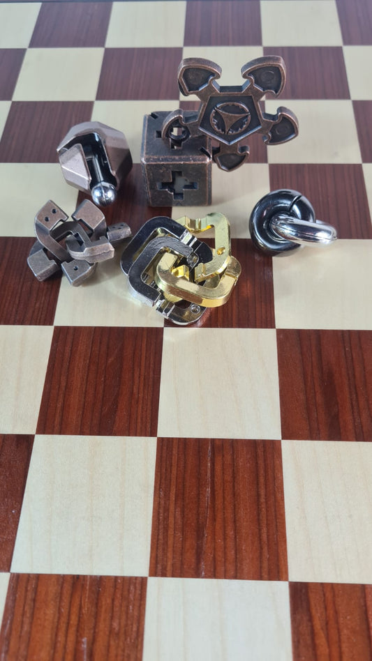 Pack-Rompecabezas-Metal-Hanayama-Rotatorios-GBPColecciones-Portada