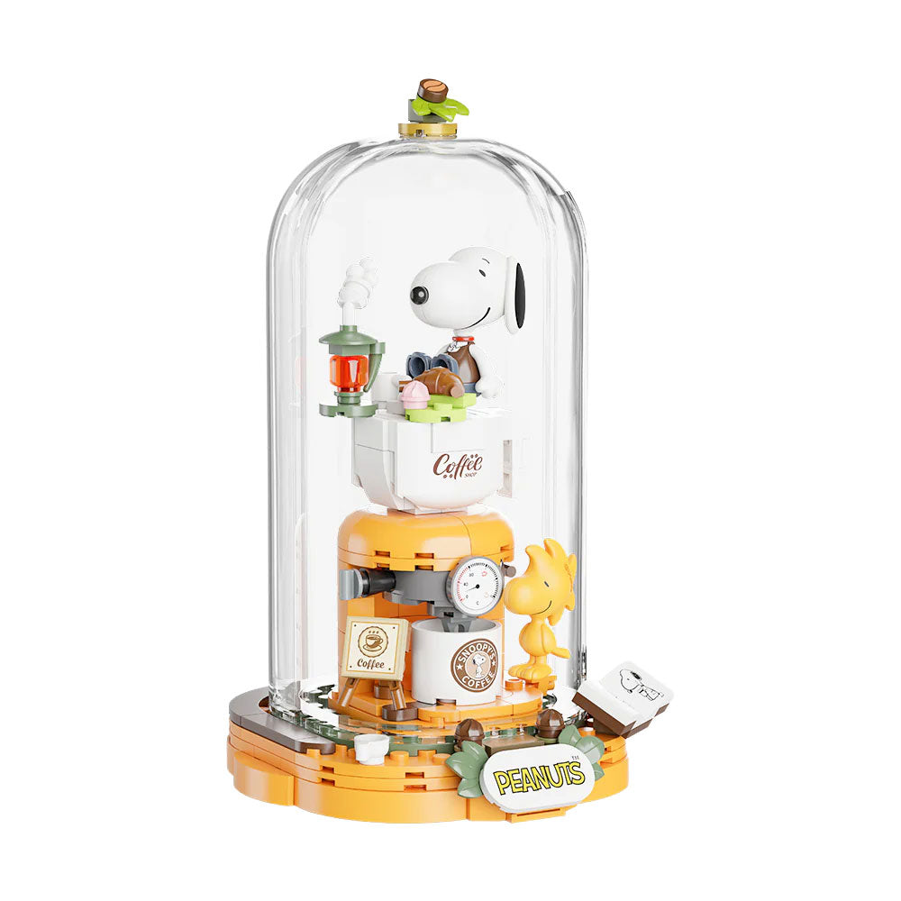 Pantasy-86903-Snoopy-Coffee-Time-Capsula-Bloques-Construccion-GBP-Colecciones Primer Plano