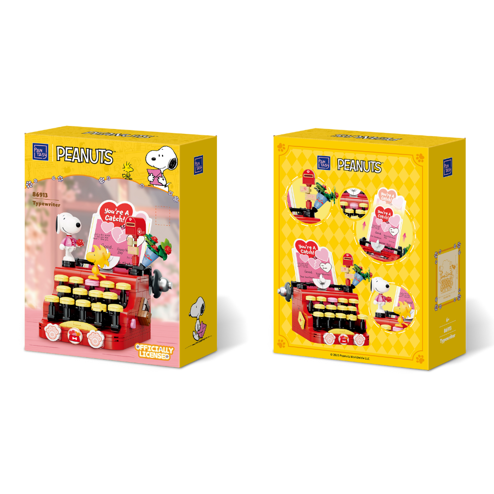 Pantasy-86913-Snoopy-Maquina-de-Escribir-Armable-GBP-Colecciones Caja