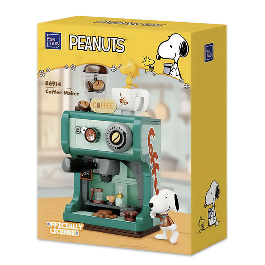 Pantasy-86914-Snoopy-Coffee-Maker-Bloques-Construccion-GBP-Colecciones Caja