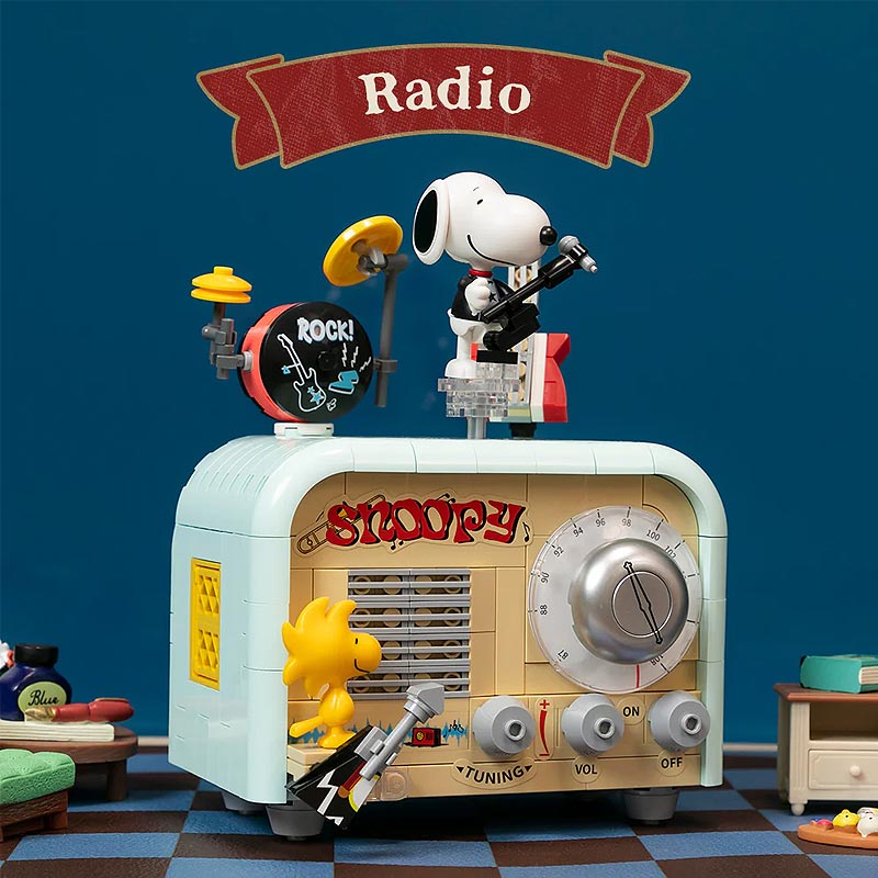 Pantasy-86916-Snoopy-Radio-Armable-GBP-Colecciones Escena