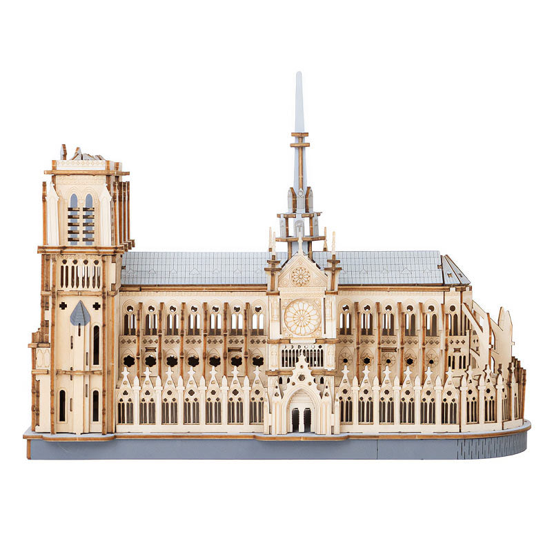 Paris-Cathedral-TG511-Robotime-Armable-Puzzles-3D-GBP-Colecciones Portada