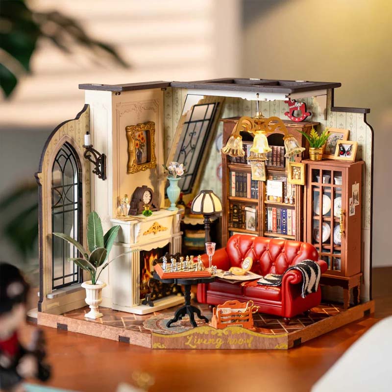 Robotime-DG175-Catherine_s-Living-Room-GBP-Colecciones Primer plano