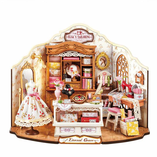 Robotime-DG178-Elsa_s-Tailoring-GBP-Colecciones Portada