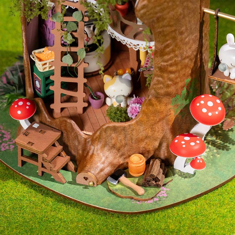 Robotime-DG179-Fairytale-Tree-House-GBP-Colecciones- Detalle