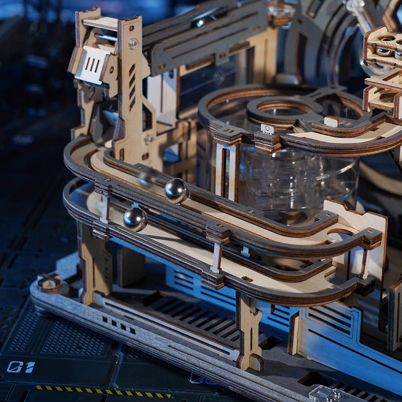 Robotime-LGC01-Marble-SpacePort-GBP-Colecciones-Bolitas Detalle