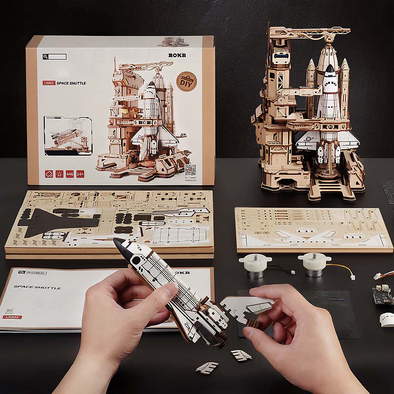 Robotime-LKA02-Space-Shuttle-GBP-Colecciones-Armando
