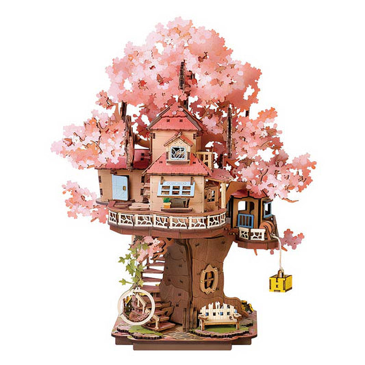 Sakura Tree House TGS04 Robotime GBPColecciones Primer plano