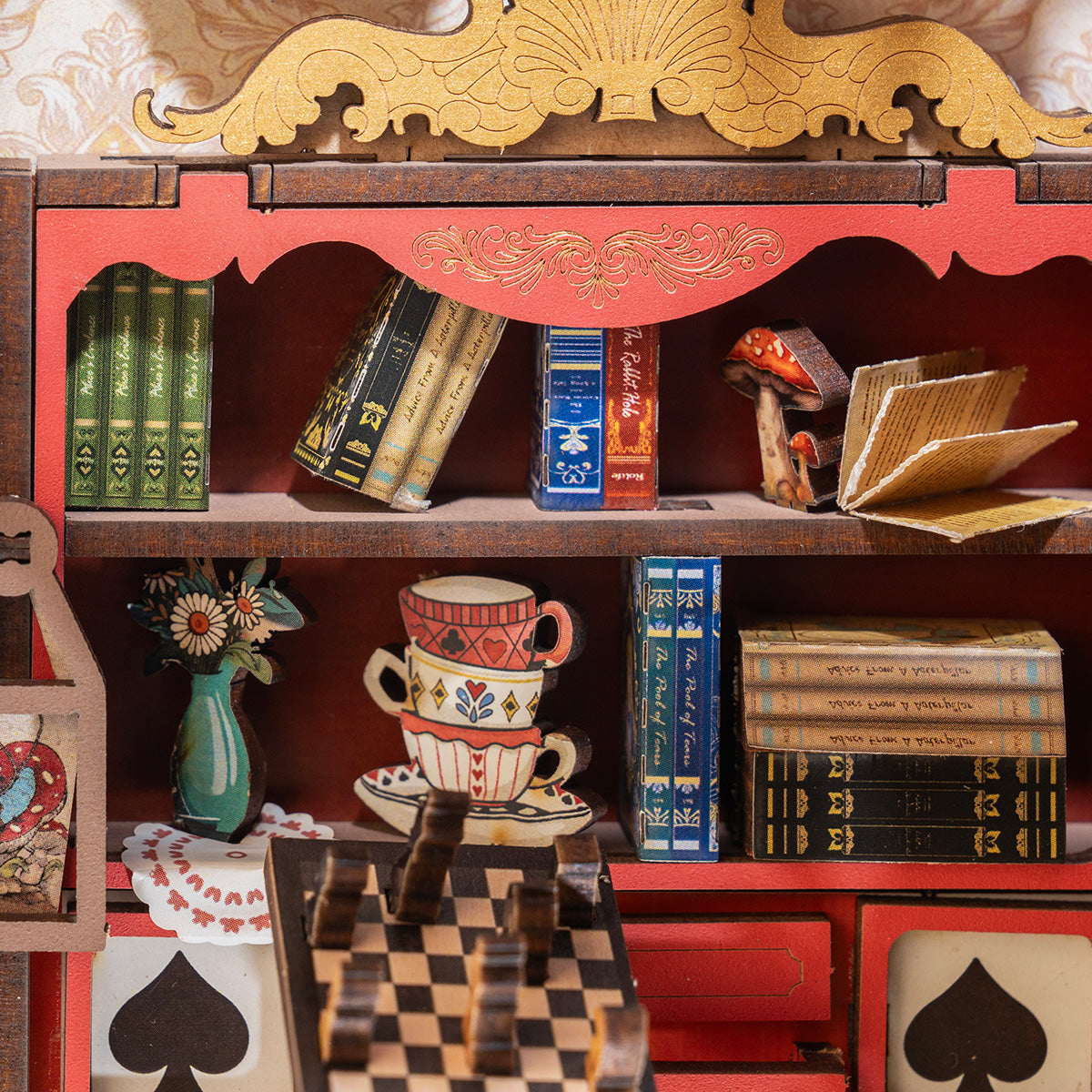 Separador-Libros-Alice-Adventure-Booknook-TGB12-Robotime-Armables-Detalle interior