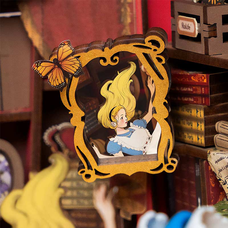 Separador-Libros-Alice-Adventure-Booknook-TGB12-Robotime-Armables-Detalle principal