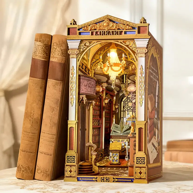 Separador-Libros-Library-of-Wonders-Booknook-TGB16-Robotime-GBP-Colecciones en Escena