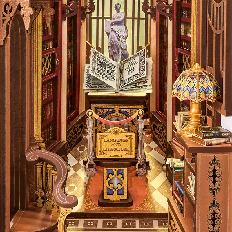 Separador-Libros-Library-of-Wonders-Booknook-TGB16-Robotime-GBP-Colecciones Interior