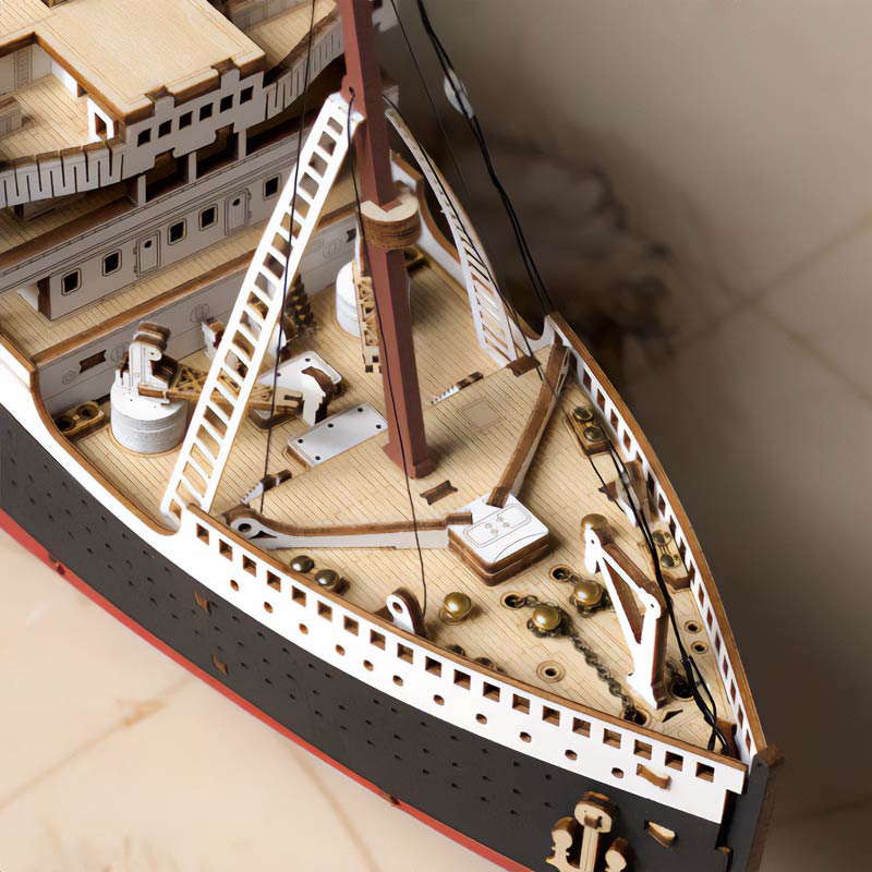 Titanic-1912-TGL02-Robotime-Armable-Puzzles-3D-GBP-Colecciones Zoom Detalle