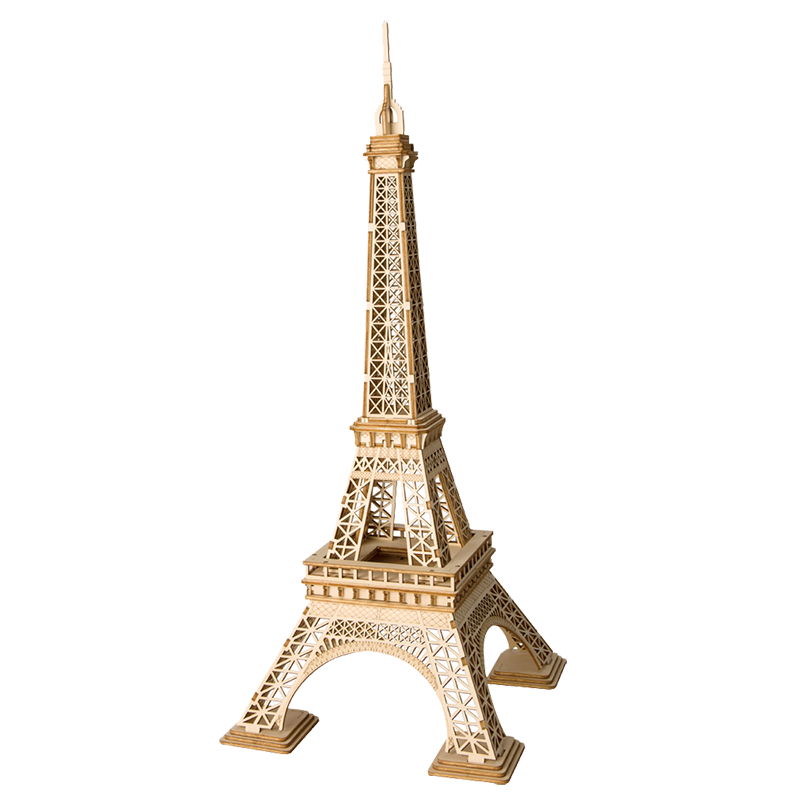 Torre Eiffel de Madera Kit Puzzle 3D Robotime GBP Colecciones-3