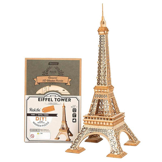 Torre Eiffel de Madera Kit Puzzle 3D Robotime GBP Colecciones