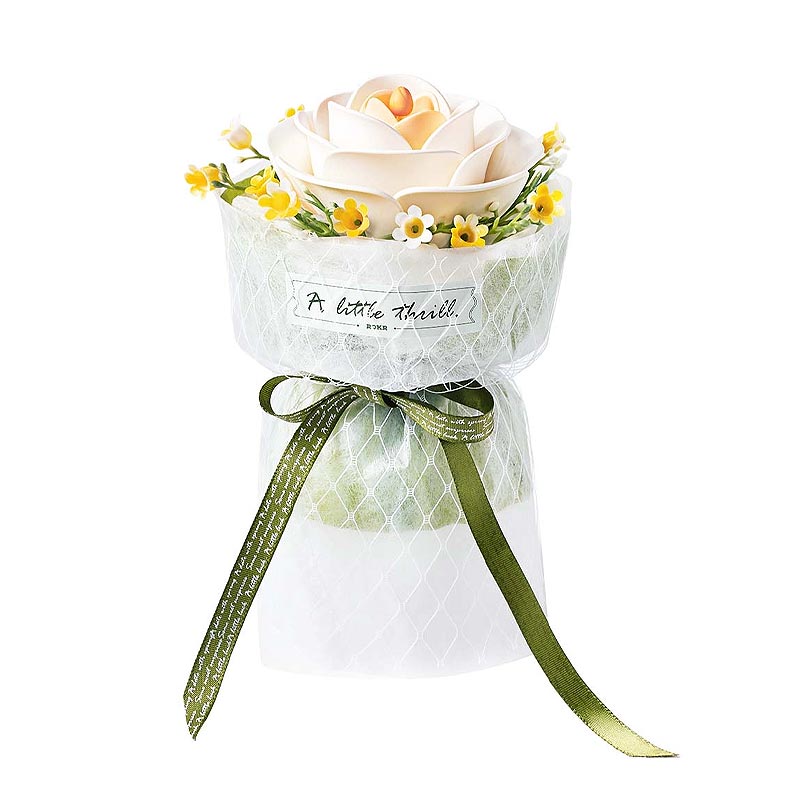 White-Camellia-AF011-Robotime-Armable-Puzzles-3D-GBP-Colecciones Primer plano