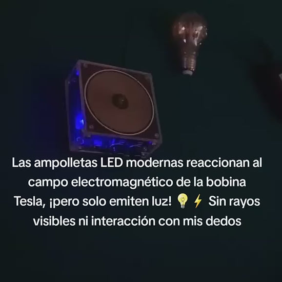 Bobina_Tesla_Musical-Con Ampolletas