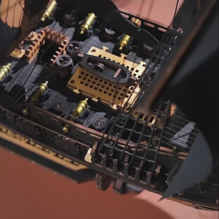 Barco-Pirata-ROKR-MCB02-Robotime-Armables-GBP-Colecciones-Mecanismo