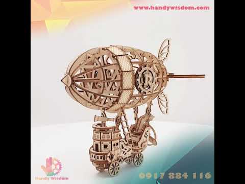 Dirigible Puzzle 3D Robotime. GBP Colecciones