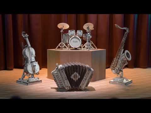 Instrumentos Musicales Puzzle 3D Robotime. GBP Colecciones